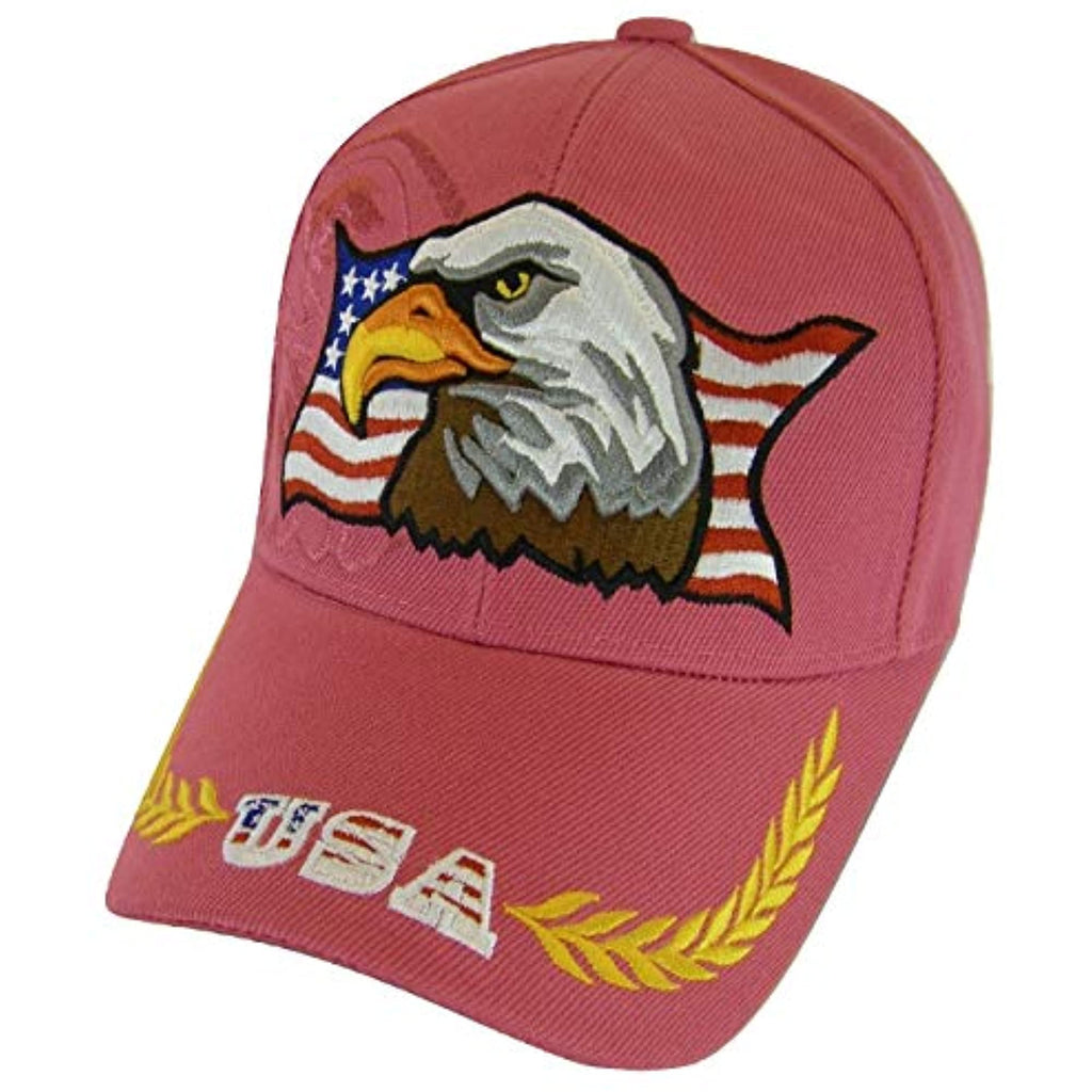 USA American Eagle Hat X3 America Pride Baseball Cap Adjustable Strap Back  Adult