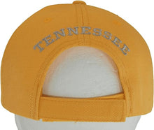 Tennessee Block and Script Lettering Baseball Cap with Embroidered Bill (Orange/Gray)