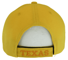 Don't Mess with Texas Men's Solid Bill Adjustable Baseball Cap (Gold)