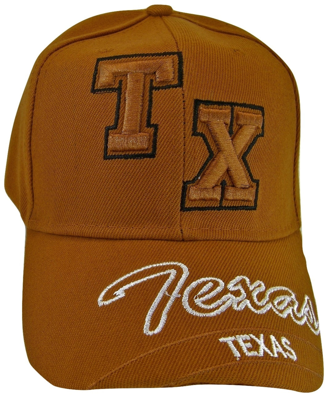 Texas 2X TX Adjustable Baseball Cap (Orange)