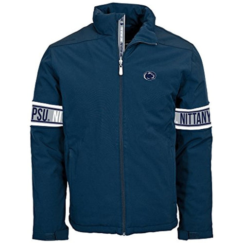 NCAA Penn State Nittany Lions Adult men Tundra Team Text Jacket,M,Navy