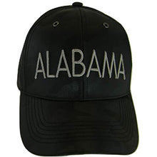 Alabama Men's Military Camouflage Adjustable Baseball Cap (Black)