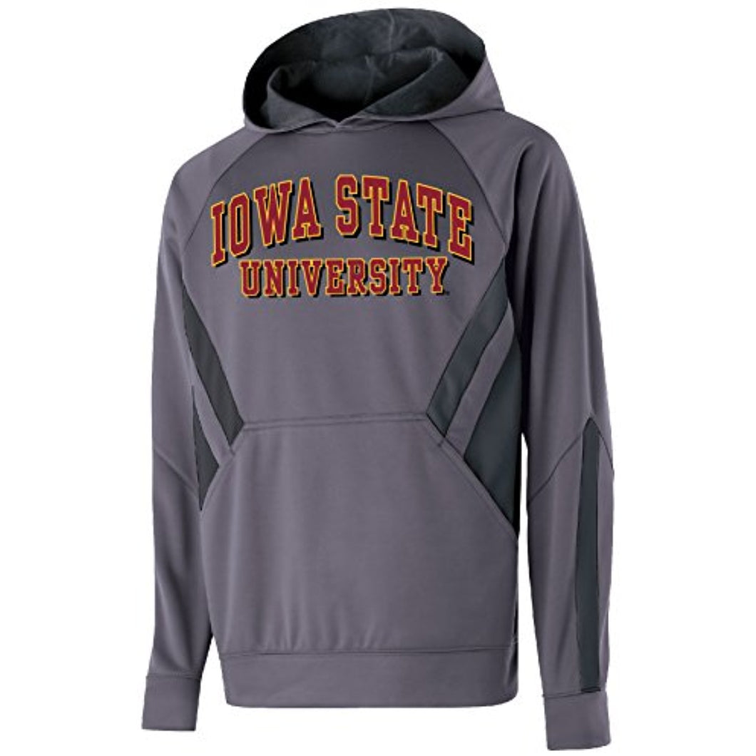 NCAA Iowa State Cyclones Men's Argon Hoodie, Graphite/Carbon