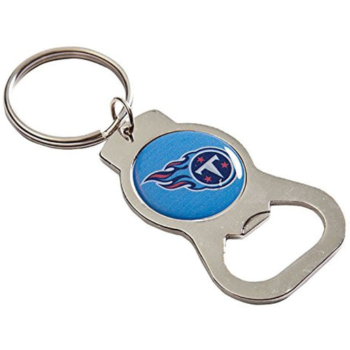 NFL Tennessee Titans Bottle Opener Keychain, Silver