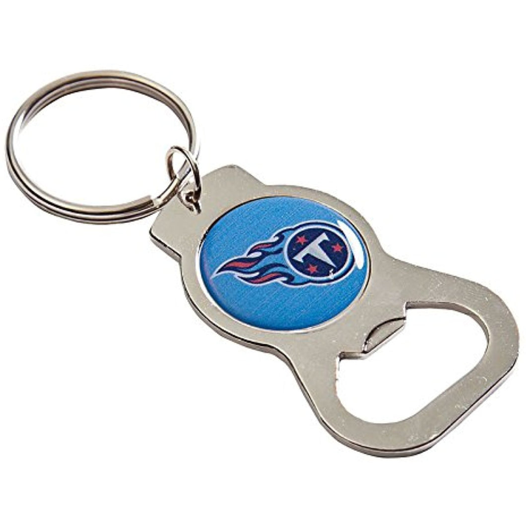 NFL Tennessee Titans Bottle Opener Keychain, Silver