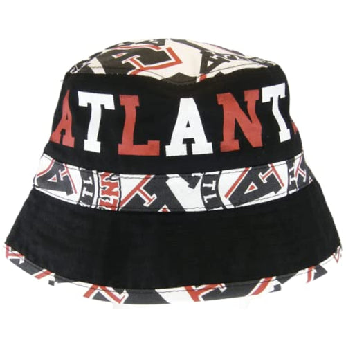 Atlanta Custom Print City Name Bucket Hat (Black)