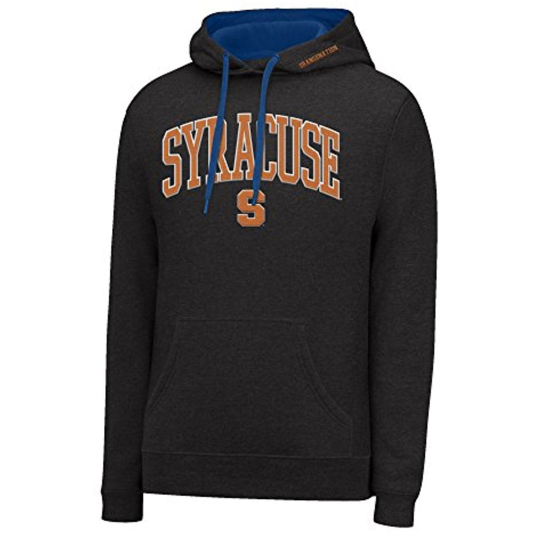 J America NCAA Syracuse Orange Men's Single Dye Arched School Name Twill Hoodie