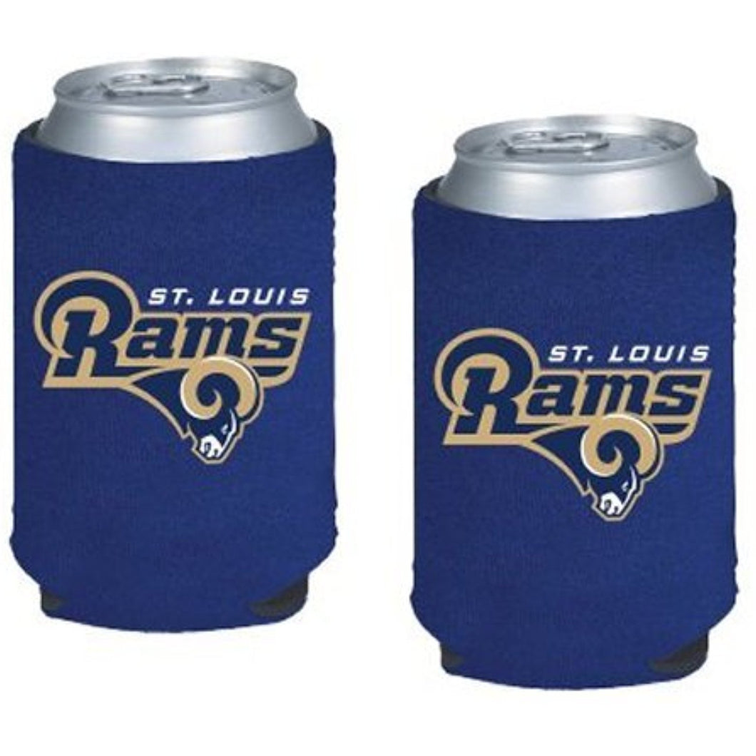 NFL St. Louis Rams Collapsible Beverage Insulators - Set of 2