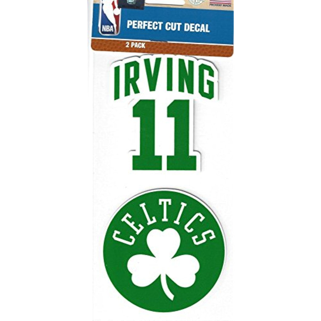 NBA Boston Celtics Kyrie Irving #11 Perfect Cut Decal set 4