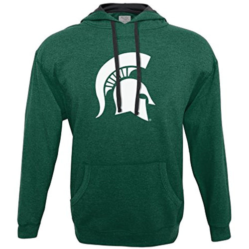 NCAA Michigan State Spartans Men's Hood 50/50 Fleece Top, Green