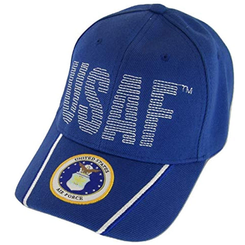 United States Air Force Officially Licensed Adjustable Baseball Cap (Blue Seal)