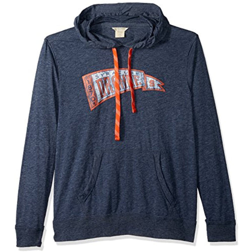 NCAA Syracuse Orange Adult Men Colt Pennant Race Men's Hoodie, Heather Navy