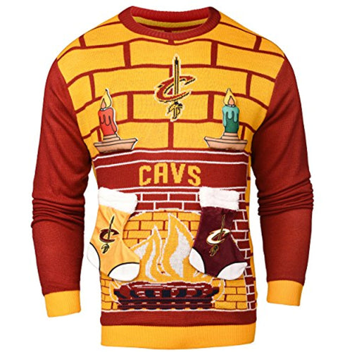 NBA Cleveland Cavaliers Mens Ugly 3D Sweater