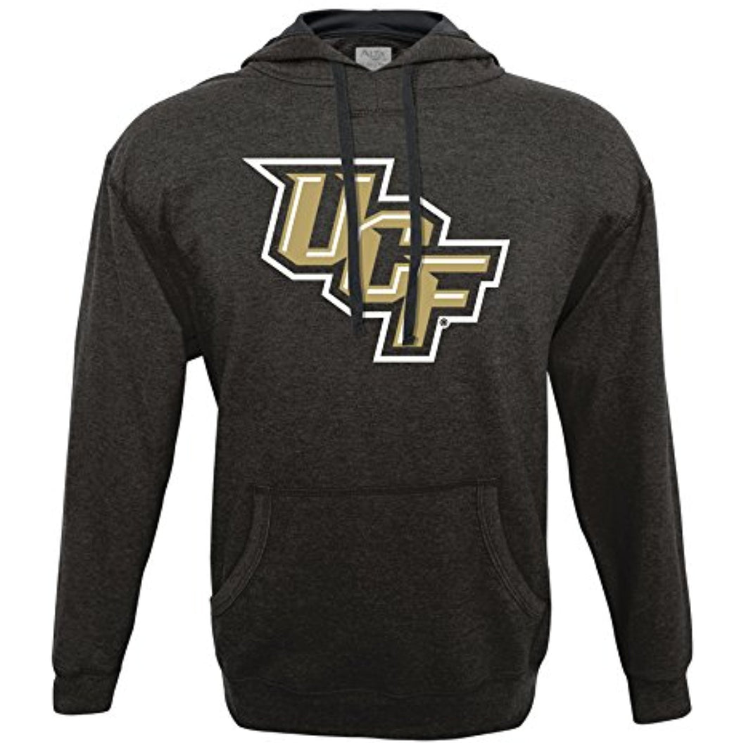 NCAA Central Florida Golden Knights Men's Hood 50/50 Fleece Top, Black