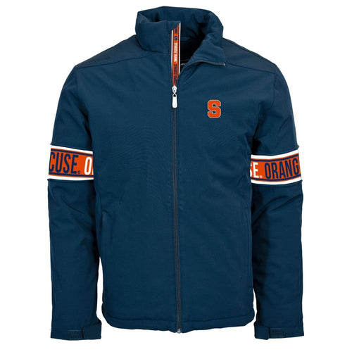 NCAA Syracuse Orange Adult men Tundra Team Text Jacket,S,Navy