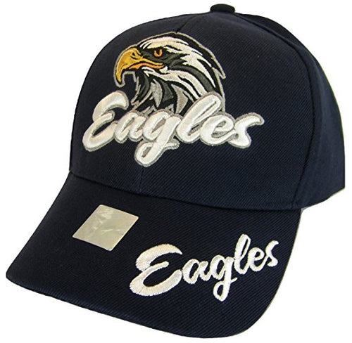 Men's Eagles Adjustable Baseball Cap (Navy)