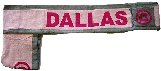 Dallas Tri-Color Hooded Scarf with Hand Pockets (Pink/Gray)