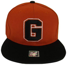 Georgia G Adjustable Snapback Baseball Cap (Red/Black)