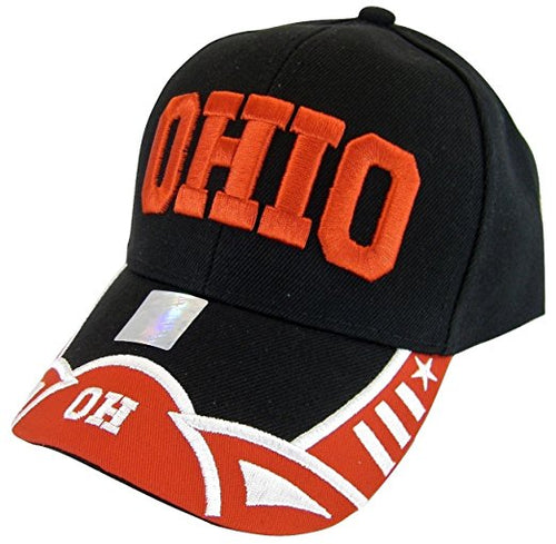 Ohio Men's Stars & Stripes Adjustable Baseball Cap