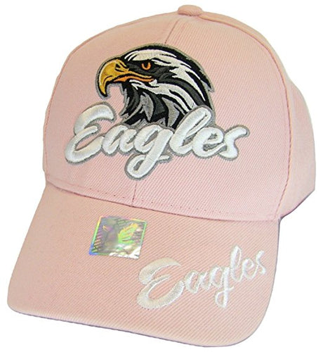 Men's Eagles Adjustable Baseball Cap (Pink)