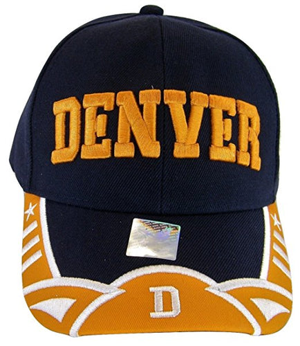 Denver Men's Stars & Stripes Adjustable Baseball Cap