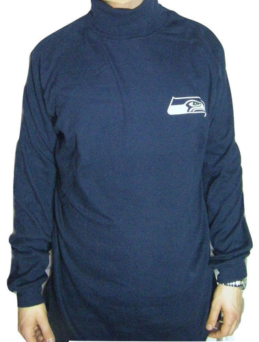 NFL Seattle Seahawks Men's Big & Tall Long Sleeve Turtle Neck