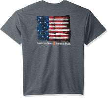 NCAA Syracuse Orange Flag Glory Short Sleeve Shirt, Dark Heather