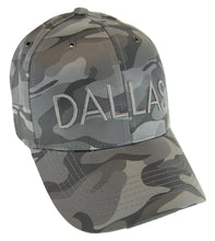 Dallas Men's Military Camouflage Adjustable Baseball Cap (Gray)