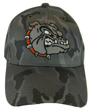 Bulldog Men's Military Camouflage Smooth Fabric Adjustable Baseball Cap (Gray)