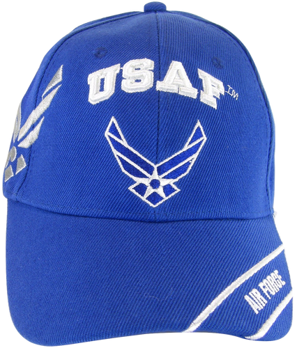 United States Air Force Officially Licensed Adjustable Baseball Cap (Blue)