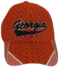 Georgia Men's Summer Mesh Curved Brim Adjustable Baseball Cap