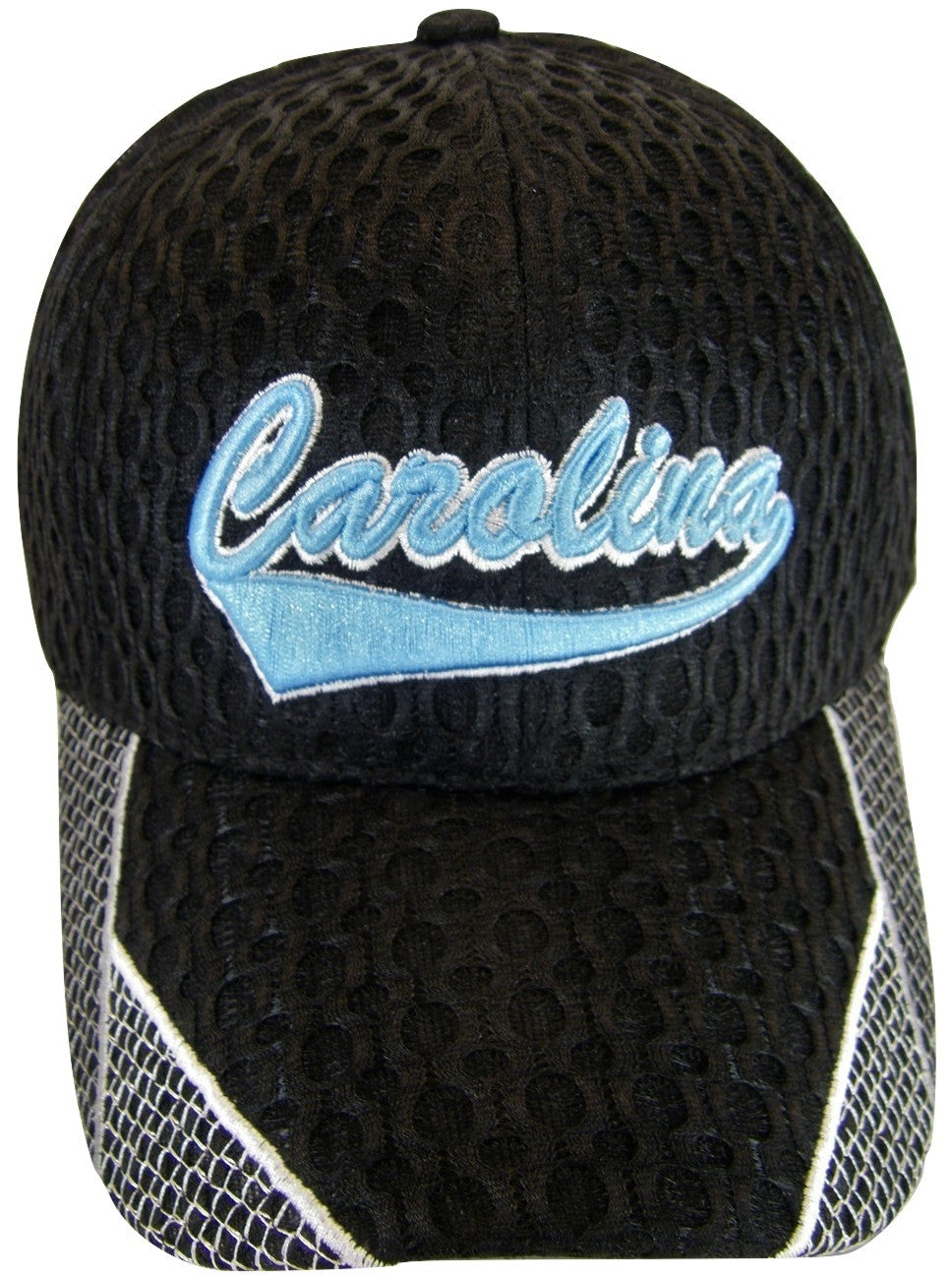 North Carolina Men's Summer Mesh Curved Brim Adjustable Baseball Cap