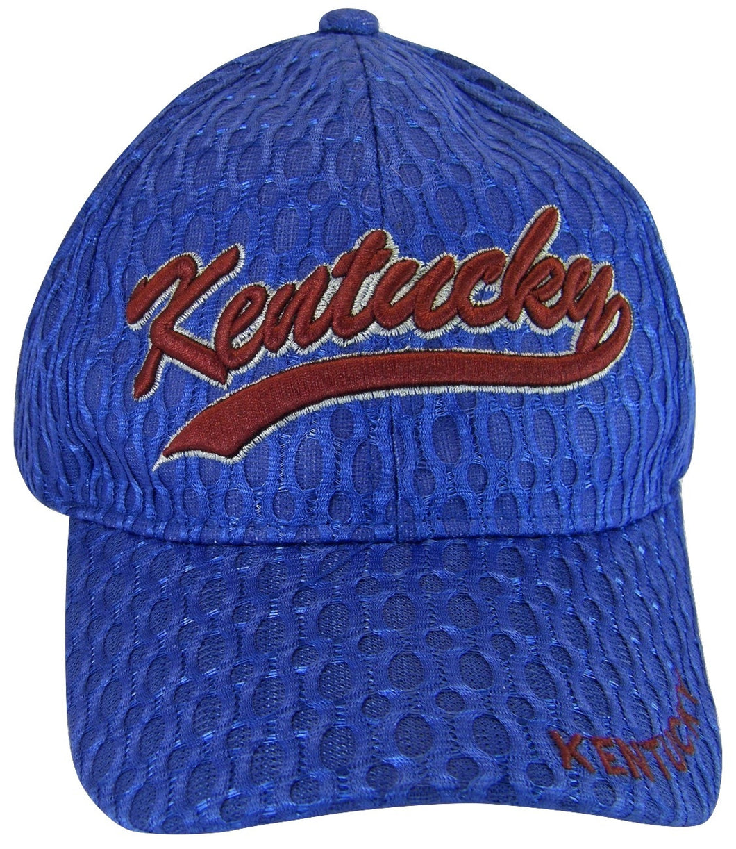 Kentucky Men's Summer Mesh Curved Brim Adjustable Baseball Caps