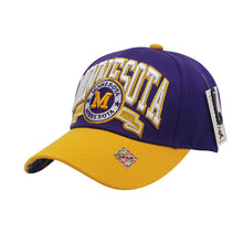 Minnesota Team Color City Name Embroidered Baseball Cap