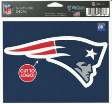 NFL Removable, Repositionable Multi-Use Ultra Decal Sticker "5x6"