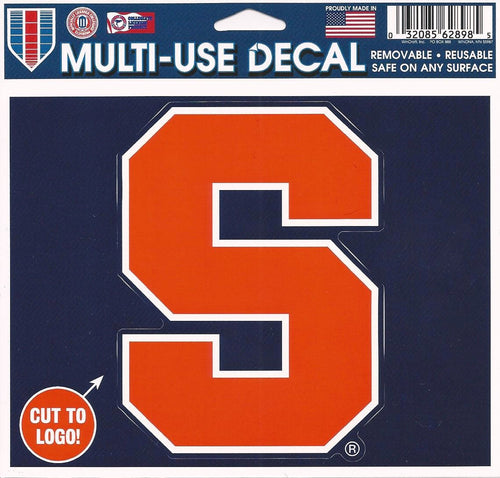 NCAA Removable Repositionable Multi-Use Ultra Decal Sticker 