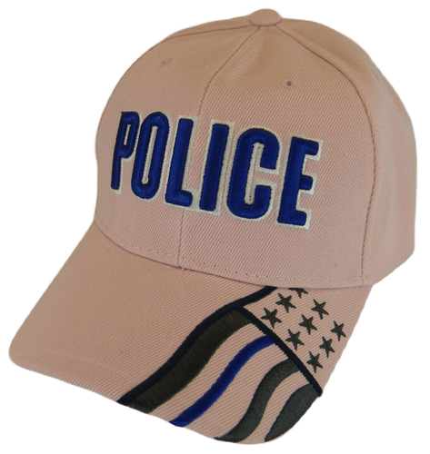 Police Law Enforcement Adjustable Baseball Cap (Pink)