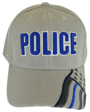Police Law Enforcement Adjustable Baseball Cap (Gray)