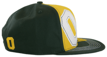 Oregon 2-Tone Split Text Adjustable Snapback Baseball Cap