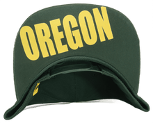 Oregon 2-Tone Split Text Adjustable Snapback Baseball Cap