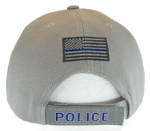 Police Law Enforcement Adjustable Baseball Cap (Gray)