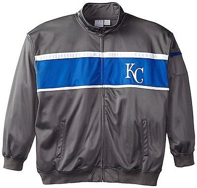 MLB Kansas City Royals Men's Tricot Track Jacket (Size:3XL)