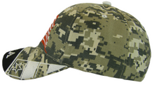 USA Men's Patriotic Eagle Adjustable Baseball Cap (USA Front Digital Camo)