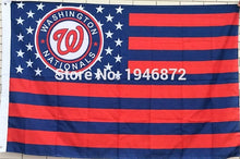 MLB Stars and Stripes 3'x5' Indoor/Outdoor Team Nation Flags